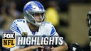 Jared Goff throws for 213 yards with two TDs to help Lions defeat Saints, 33-28 | NFL Highlights