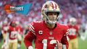 Jerry Rice compares Brock Purdy to 49ers legend Joe Montana | First Things First