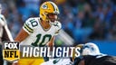 Jordan Love leads Packers down the field to set up Anders Carlson's game-winning FG vs. Panthers | NFL on FOX Highlights