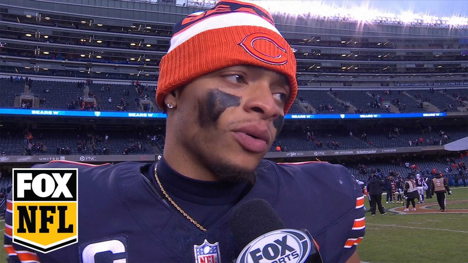 'We're getting better every week' — Bears' Justin Fields on upsetting the Lions, 28-13 