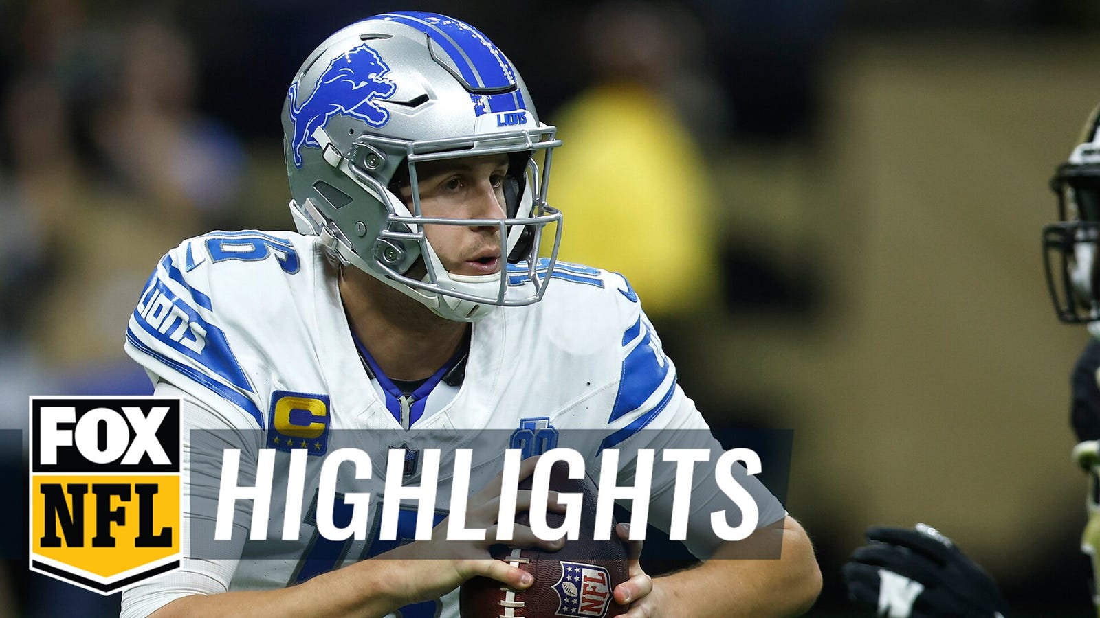 Jared Goff throws for 213 yards with two TDs to help Lions defeat Saints, 33-28