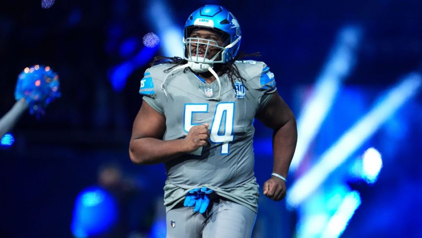 Lions place DT McNeill on IR due to knee sprain