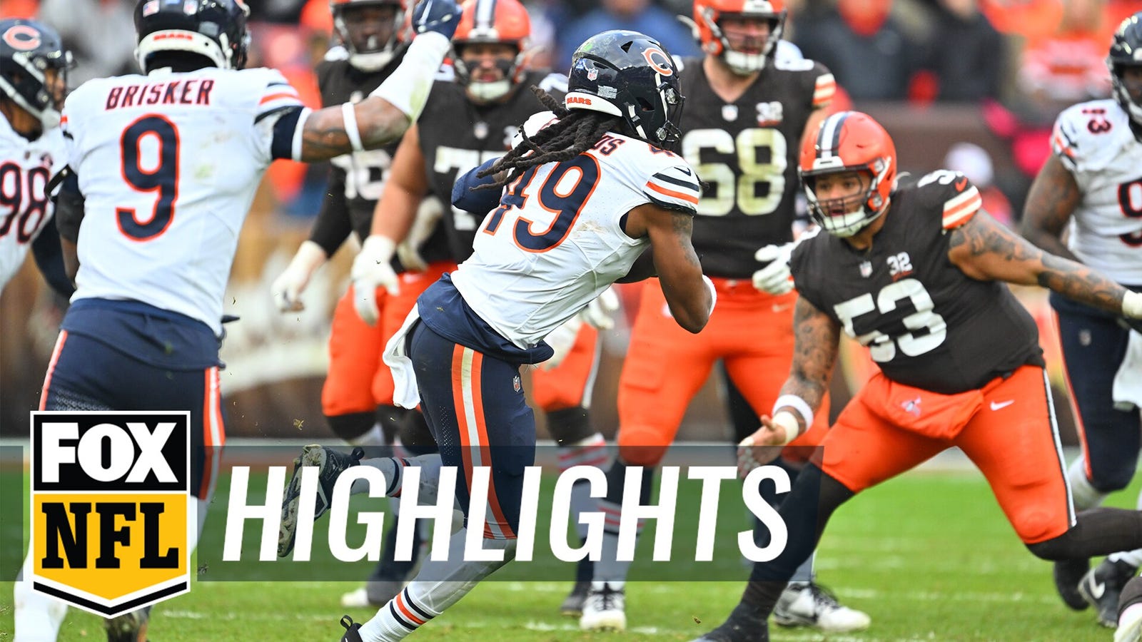 Tremaine Edmunds pulls off an EPIC pick-six to give Bears the lead vs. Browns