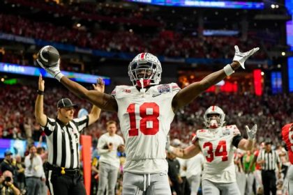 Ohio State WR Harrison Jr. 'undecided' over draft