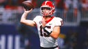 QB Carson Beck forgoes 2024 NFL Draft to remain at Georgia next season