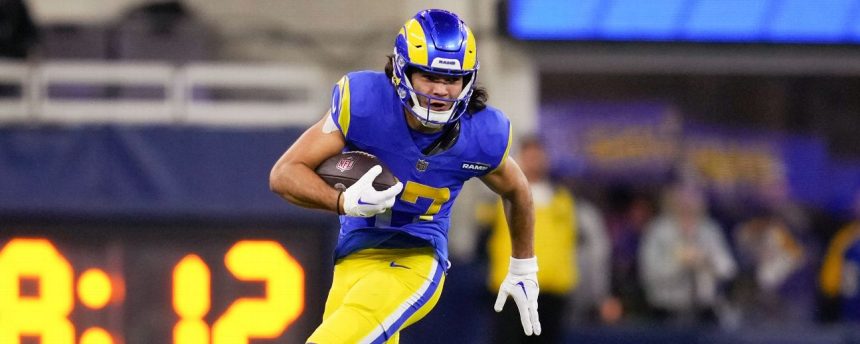 Rams strike first with Puka Nacua touchdown catch on fourth-down gamble