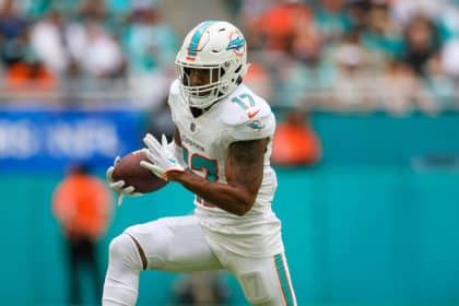 Source: Fins' Waddle likely out against Ravens