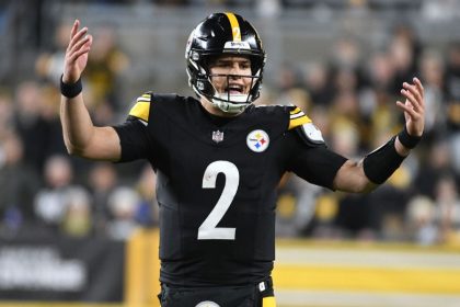 Steelers begin week with Rudolph in line to start