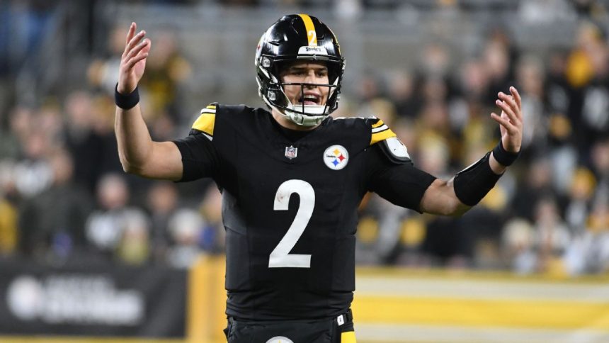 Steelers begin week with Rudolph in line to start