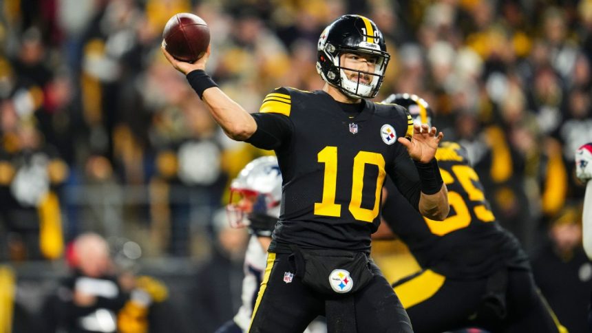 Steelers' Trubisky to start again; Pickett still out