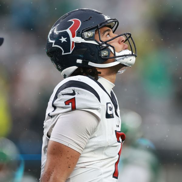 Texans' Stroud ruled out for Sunday vs. Browns