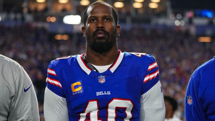 Warrant issued for Bills' Miller for alleged assault