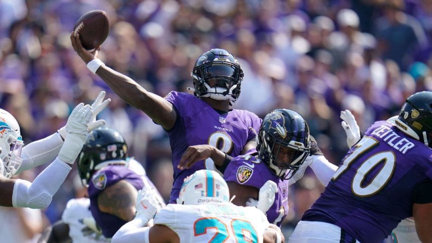 We understand what's at stake": Key intel as Ravens, Dolphins fight for AFC's top seed﻿