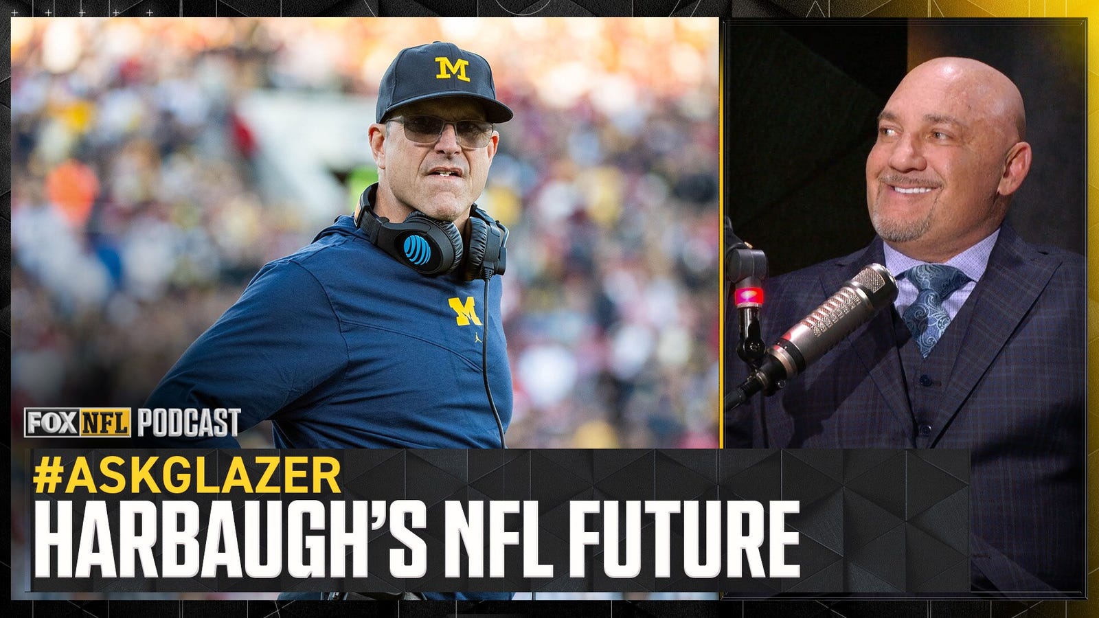 Jay Glazer on Jim Harbaugh's NFL future, Bill Belichick and Antonio Pierce