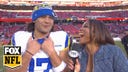 'A moment of peace and clarity' - Rams' WR Puka Nacua celebrates with family on record-breaking day