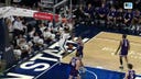 Ace Baldwin drops a dime to Nick Kern for a FEROCIOUS two-handed slam to extend Penn State's lead over Northwestern