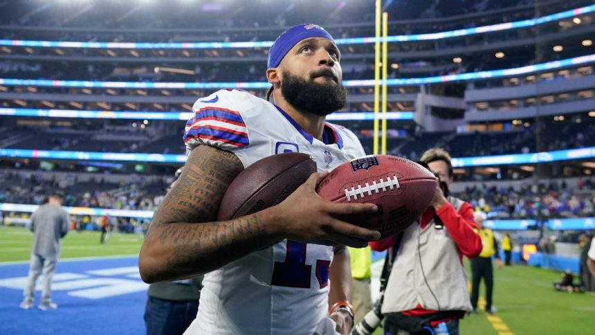 Banged-up Bills again will sit WR Davis, S Rapp