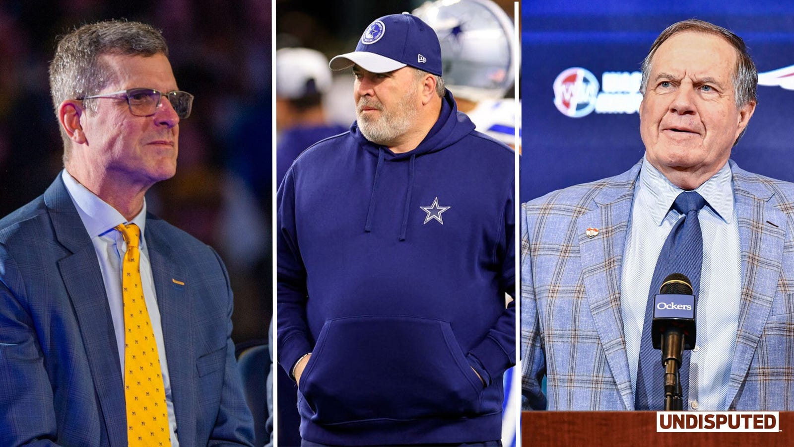 Could Bill Belichick replace Mike McCarthy if Cowboys fire head coach?