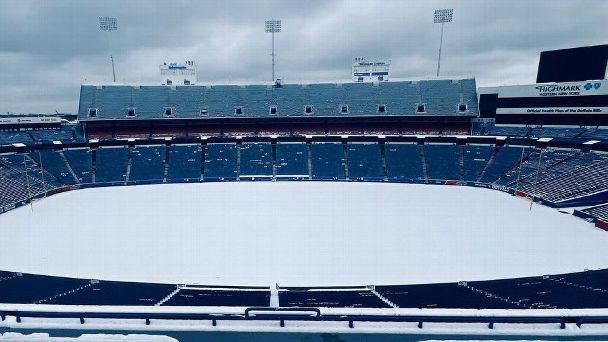 Bills delay fan assistance in clearing Highmark Stadium snow