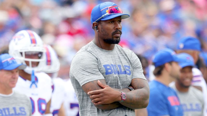 Bills LB Miller healthy scratch for win over Pats