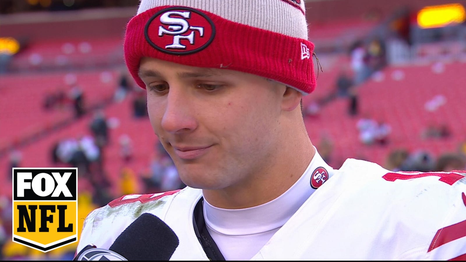 Brock Purdy on setting 49ers' single-season passing record 