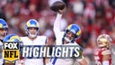 Carson Wentz' three touchdowns carries Rams to 21-20 victory against 49ers | NFL Highlights