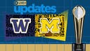 CFP National Championship live updates: Late interception sets up another Michigan TD