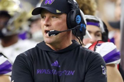 DeBoer: Huskies 'weren't that far off' in CFP loss