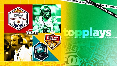 COLLEGE FOOTBALL Trending Image: New Year's Day bowl game highlights: Oregon rolls in Fiesta Bowl; LSU, Tenn pick up wins