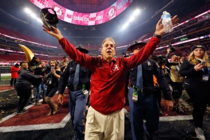 Farewell to the GOAT. There will never be another like Nick Saban