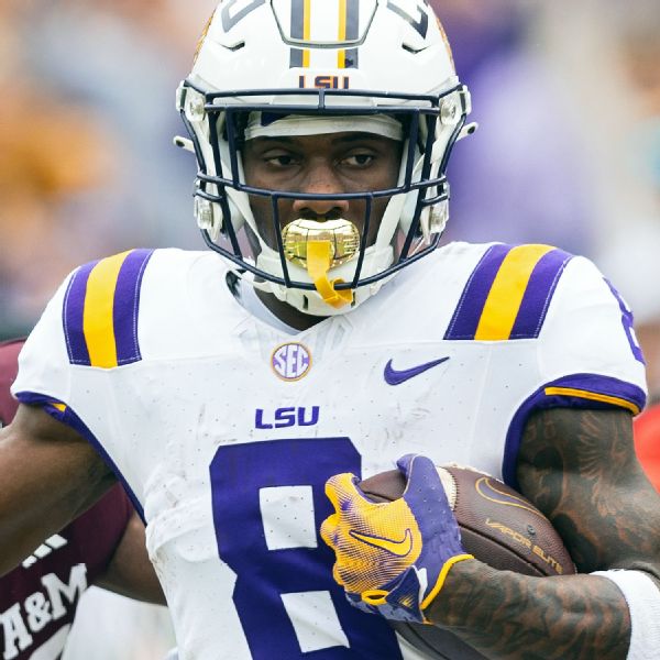 FBS-leading receiver Nabers to exit LSU for draft