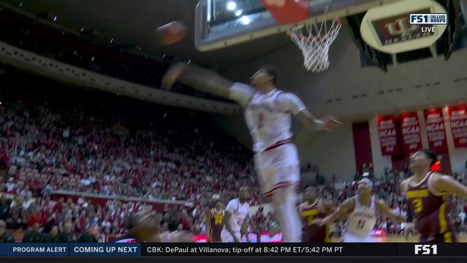 Indiana's Kel'el Ware makes a huge block that seals the 74-62 win vs. Minnesota