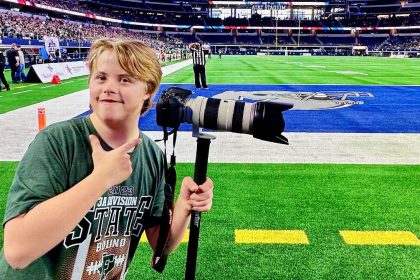 'His work just captures the definition of joy': How a young sports photographer captured the hearts of a small Texas town