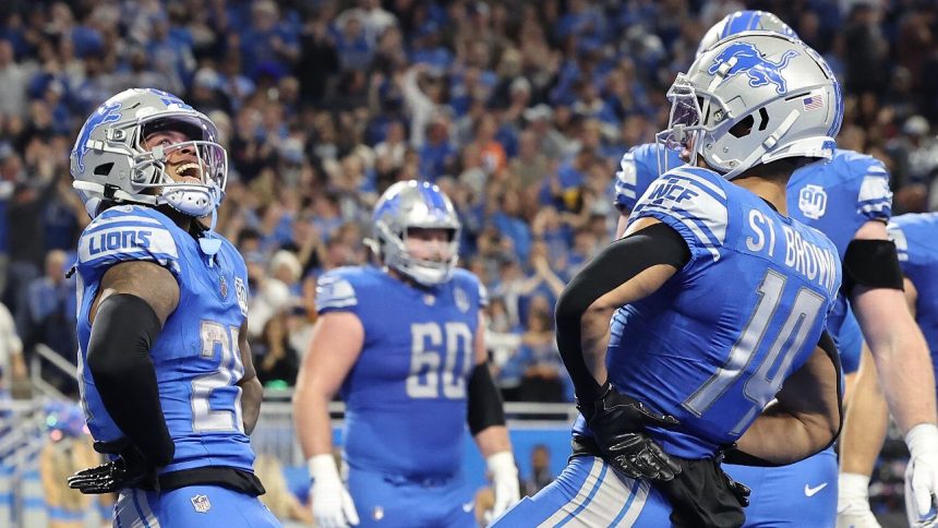 Lions largest playoff favorite in franchise history