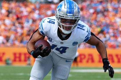 Lions receiver St. Brown 'hot' over Pro Bowl snub