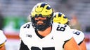 Michigan offensive lineman Zak Zinter declares for 2024 NFL Draft