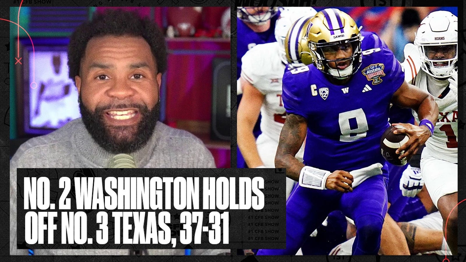 Sugar Bowl: Michael Penix Jr. and No. 2 Washington hold off No. 3 Texas