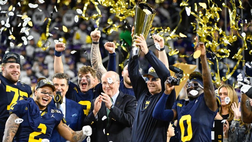NCAA prez: Michigan earned title 'fair and square'