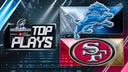 NFC Championship Game highlights: 49ers come back to beat Lions 34-31, reach Super Bowl