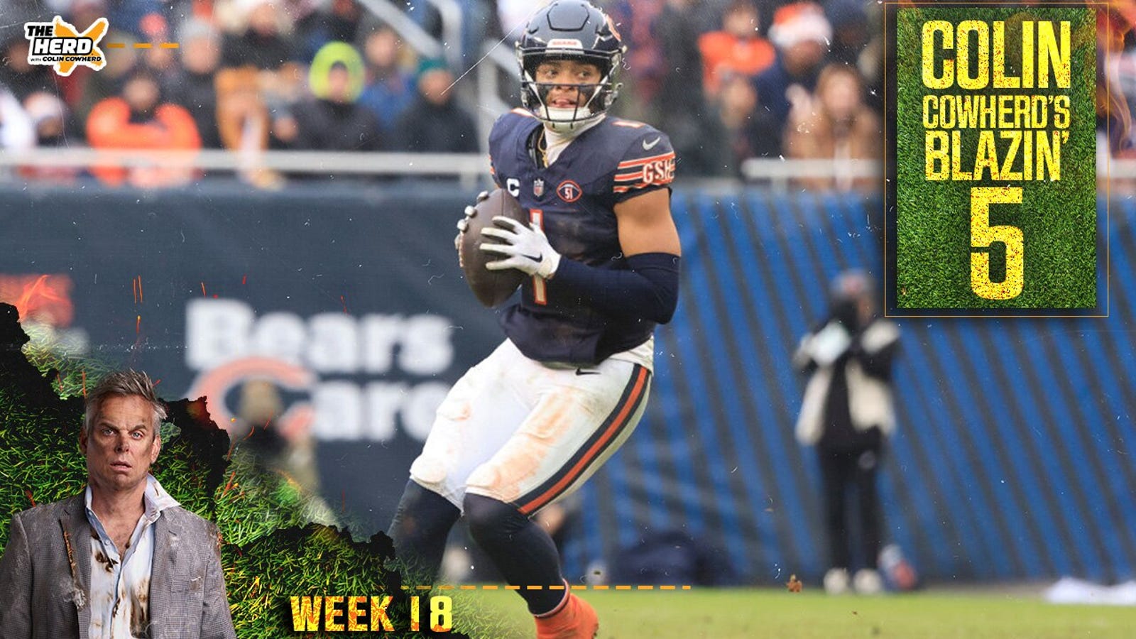 Blazin' 5: Can Bears upset Packers, Bills clinch AFC East?