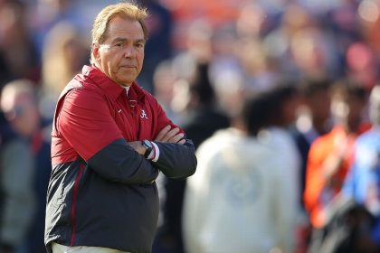 Saban downplays sign stealing, touts headsets