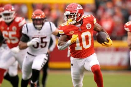 Source: Chiefs RB Pacheco to play vs. Ravens