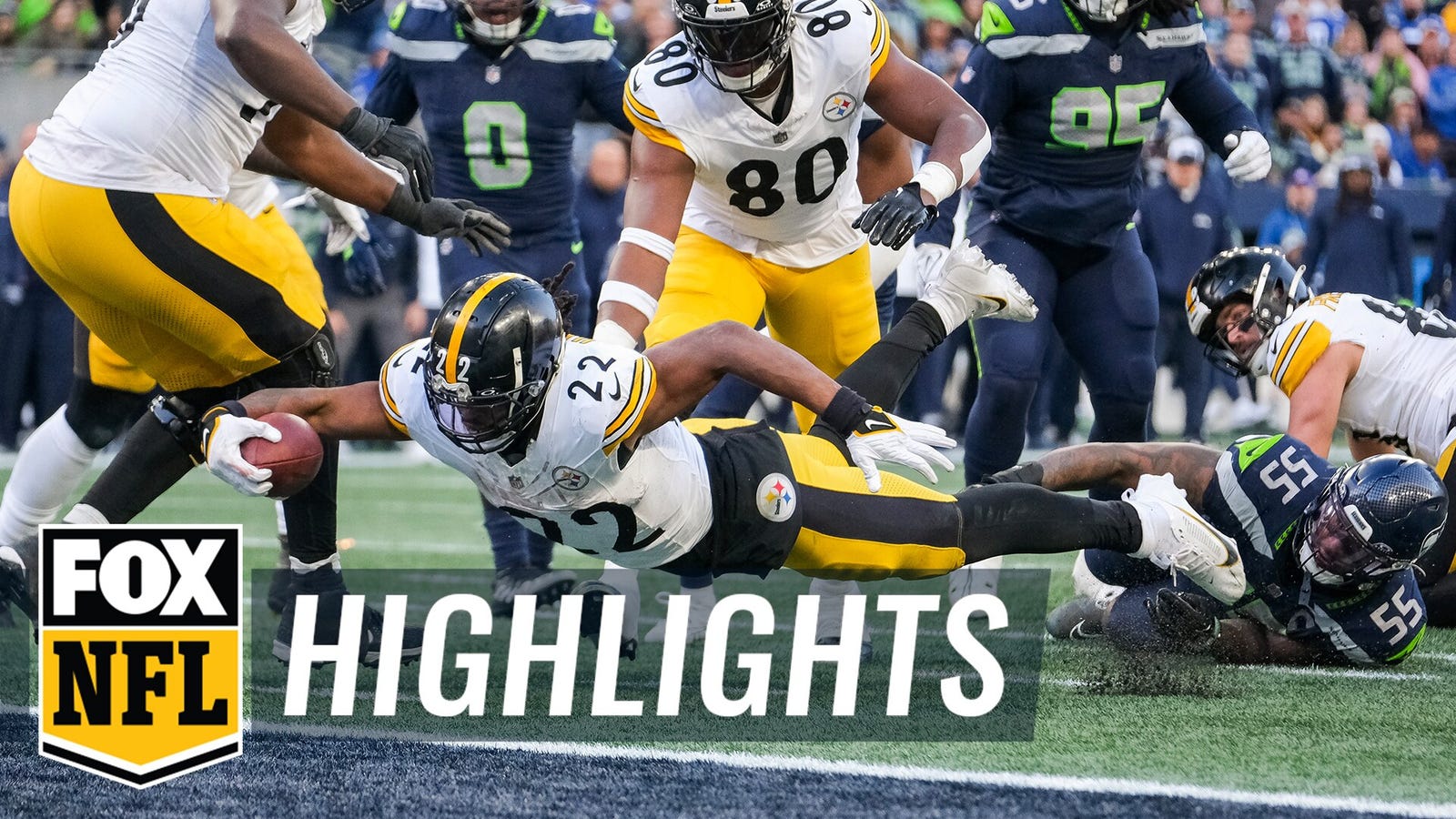 Najee Harris' rushes for 122 yards and two TDs to lead Steelers past Seahawks