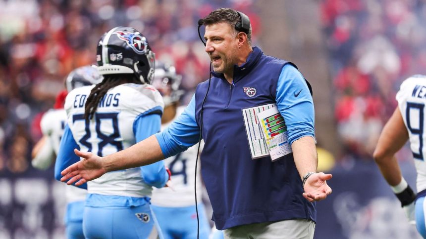 Titans fire Vrabel, decided against trading coach