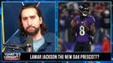 Why Lamar Jackson deserves the Dak Prescott treatment after AFC Championship loss | What's Wright?