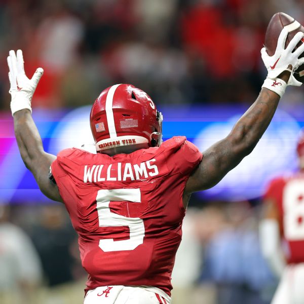 Williams enters transfer portal after run with Tide