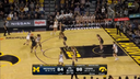 Caitlin Clark drains a DEEP 3-pointer as she breaks Iowa's single-game scoring record vs. Michigan