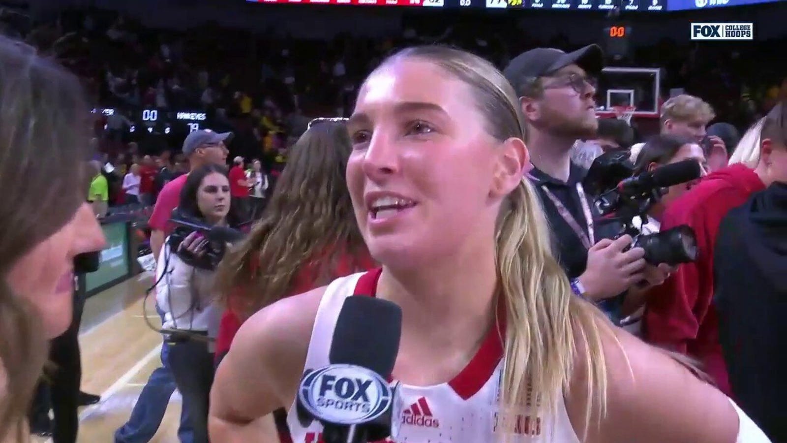 "This is unreal" – Jaz Shelley after Nebraska's huge win