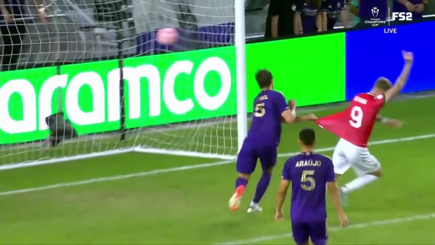 Calvary FC's Myer Bevan completes a gorgeous goal to tie the game vs. Orlando City.