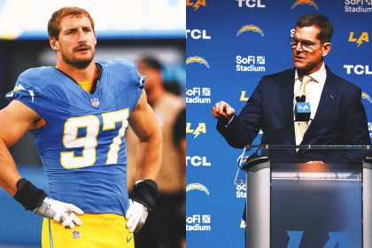 Chargers' Joey Bosa praises 'really genuine' Jim Harbaugh after first meeting